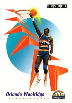 1991-92 SkyBox Orlando Woolridge #77 card image