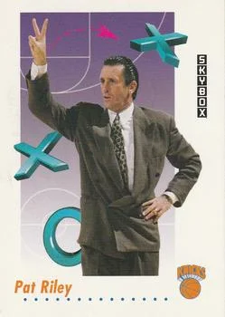 1991-92 SkyBox Pat Riley CO #395 card image
