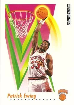1991-92 SkyBox Patrick Ewing #189 card image