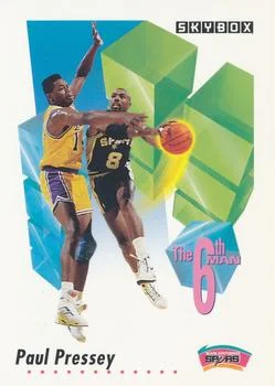 1991-92 SkyBox Paul Pressey SM #455 card image