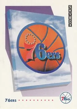 1991-92 SkyBox Philadelphia 76ers TCCharles Barkley #370 card image