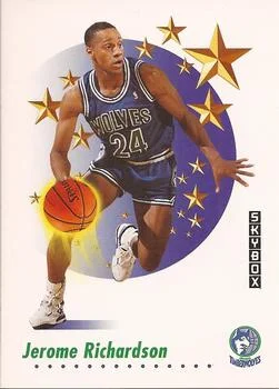 1991-92 SkyBox Pooh Richardson RS #501 card image