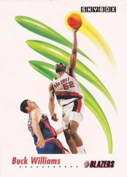 1991-92 SkyBox Buck Williams PROTO [Prototypes] Prototypes #242 card image