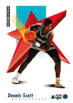 1991-92 SkyBox Dennis Scott PROTO [Prototypes] Prototypes #205 card image