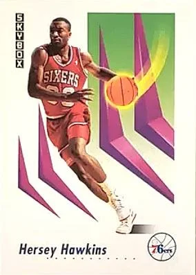 1991-92 SkyBox Hersey Hawkins PROTO [Prototypes] Prototypes #216 card image