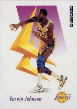 1991-92 SkyBox Magic Johnson PROTO [Prototypes] Prototypes #137 card image