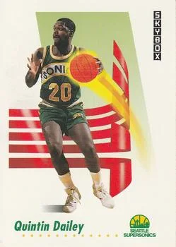 1991-92 SkyBox Quintin Dailey #268 card image