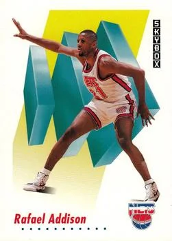 1991-92 SkyBox Rafael Addison #636 card image