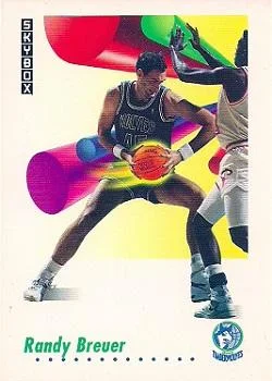 1991-92 SkyBox Randy Breuer #166 card image