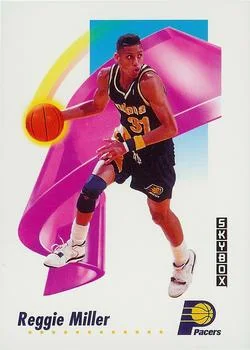 1991-92 SkyBox Reggie Miller #114 card image