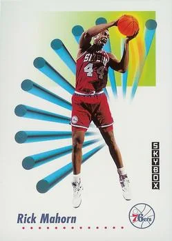 1991-92 SkyBox Rick Mahorn #217 card image
