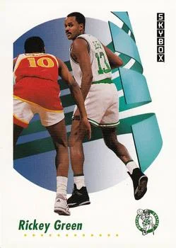 1991-92 SkyBox Rickey Green #619 card image