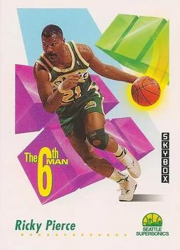 1991-92 SkyBox Ricky Pierce SM #456 card image