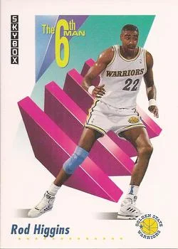 1991-92 SkyBox Rod Higgins SM #440 card image