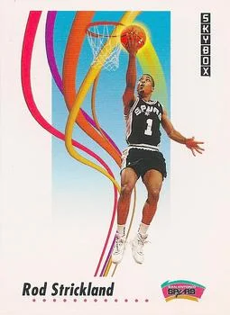 1991-92 SkyBox Rod Strickland #263 card image