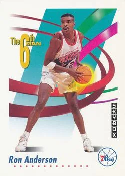 1991-92 SkyBox Ron Anderson SM #451 card image