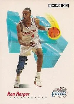 1991-92 SkyBox Ron Harper #125 card image