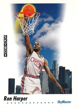 1991-92 SkyBox Ron Harper SKM #581 card image