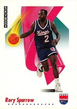 1991-92 SkyBox Rory Sparrow #251 card image