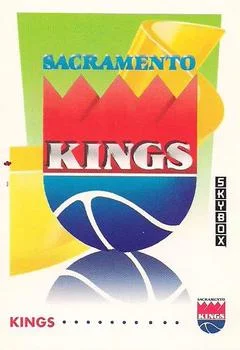 1991-92 SkyBox Sacramento Kings TC #373 card image