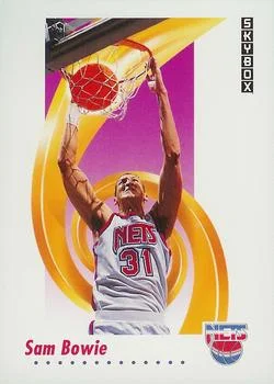 1991-92 SkyBox Sam Bowie #178 card image