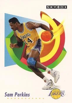 1991-92 SkyBox Sam Perkins #138 card image