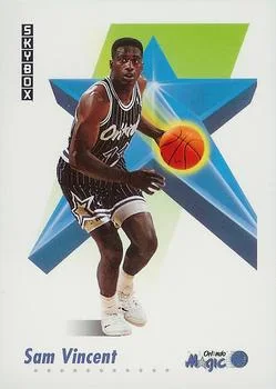 1991-92 SkyBox Sam Vincent #209 card image