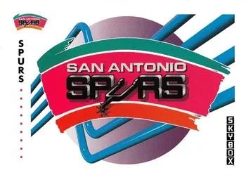1991-92 SkyBox San Antonio Spurs TC #374 card image