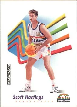 1991-92 SkyBox Scott Hastings #625 card image
