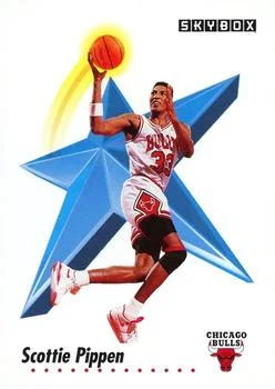 1991-92 SkyBox Scottie Pippen #44 card image