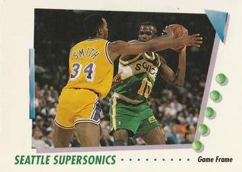 1991-92 SkyBox Seattle Supersonics GF #429 card image