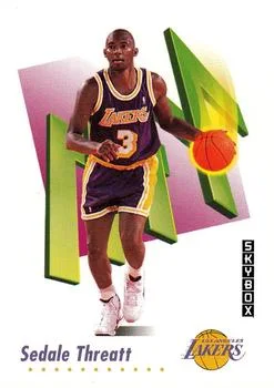 1991-92 SkyBox Sedale Threatt #633 card image