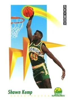1991-92 SkyBox Shawn Kemp #271 card image
