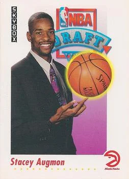 1991-92 SkyBox Stacey Augmon DFT #521 card image