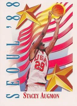 1991-92 SkyBox Stacey Augmon USA #548 card image