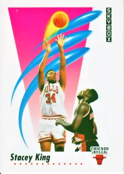 1991-92 SkyBox Stacey King #40 card image