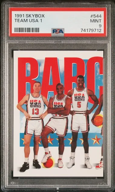 1991-92 SkyBox Team USA 1 #544 card image