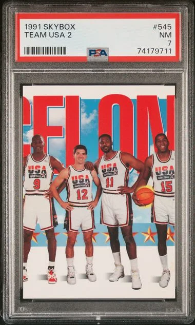 1991-92 SkyBox Team USA 2 #545 card image