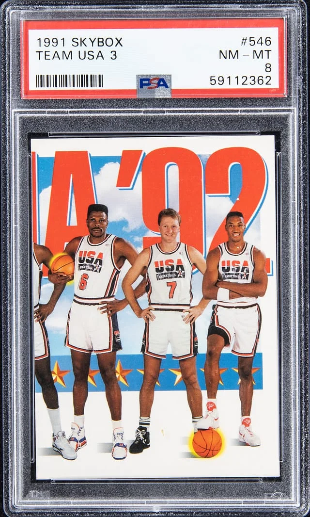 1991-92 SkyBox Team USA 3 #546 card image