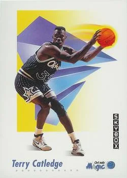 1991-92 SkyBox Terry Catledge #202 card image