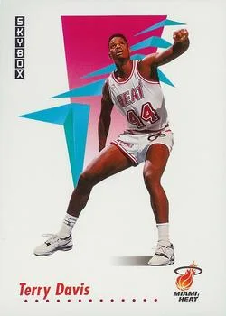 1991-92 SkyBox Terry Davis #146 card image