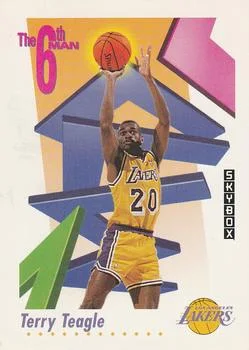 1991-92 SkyBox Terry Teagle SM #444 card image