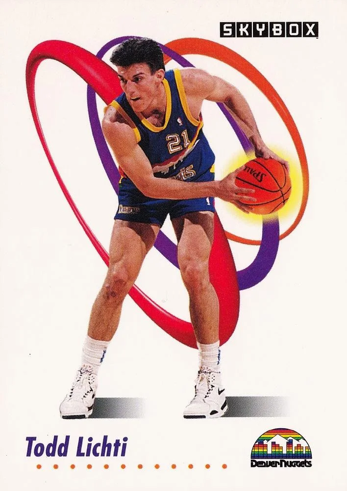 1991-92 SkyBox Todd Lichti #73 card image