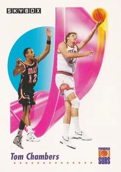 1991-92 SkyBox Tom Chambers #223 card image