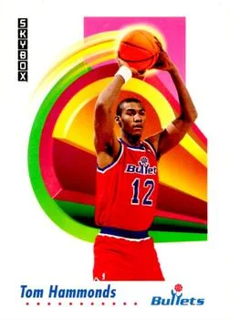 1991-92 SkyBox Tom Hammonds #292 card image