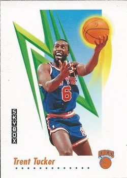1991-92 SkyBox Trent Tucker #195 card image