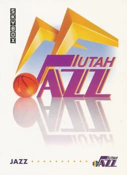 1991-92 SkyBox Utah Jazz TC #376 card image