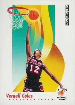 1991-92 SkyBox Vernell Coles #145 card image