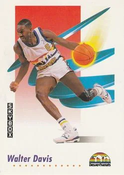 1991-92 SkyBox Walter Davis #623 card image