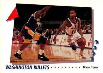 1991-92 SkyBox Washington Bullets GF #431 card image